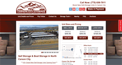 Desktop Screenshot of carsoncitystorage.com