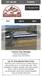 Mobile Screenshot of carsoncitystorage.com